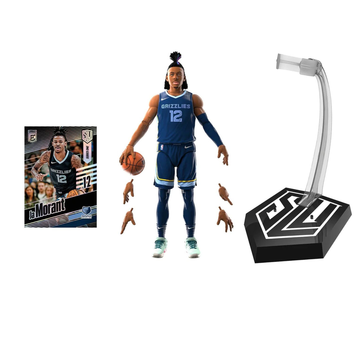 Hasbro Starting Lineup Nba Series 1 Ja Morant Memphis Grizzlies