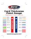BCW 3x4 Toploader Card Holder | 240pt Thick Cards (10 pieces)