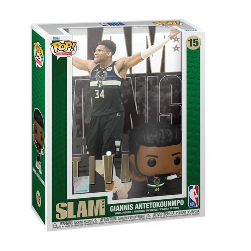 Funko POP! NBA Cover: SLAM - Giannis Antetokounmpo | Milwaukee Bucks #15