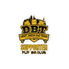 “DBT Supporter” Bubble-free stickers