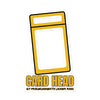 "Card Head" Blasenfreie Aufkleber