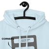 "Card Guru Checklist" Hoodie - hellblau