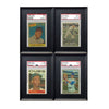 BCW Interlocking Graded Card Frame | Black (4 pieces)