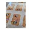 Gradedmoments Magnet Holder Sticker | Cracked Ice - gold/black